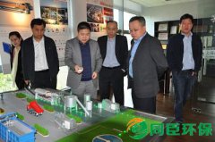 上海市科委秘书长马兴发一行来我公司调研指导