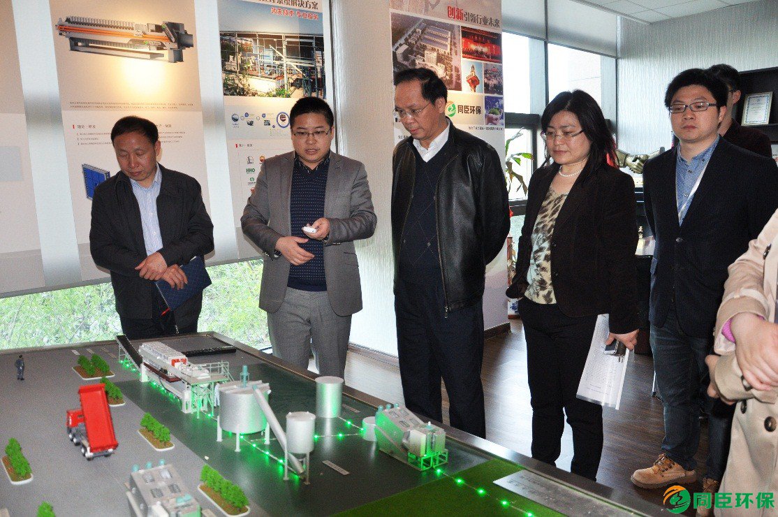 税务局王金福考察上海同臣