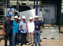 Techase Multi Plate Screw Press Used in Latin America