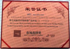 Techase Filter Press Won Most Favored By Market Award
