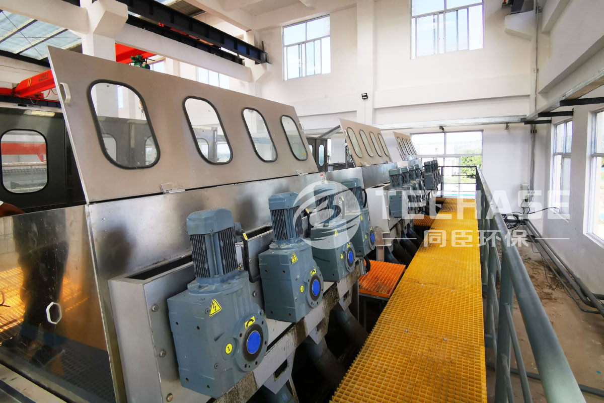 Case Study | Techase YG Filter Press in Sanmenxia WWTP
